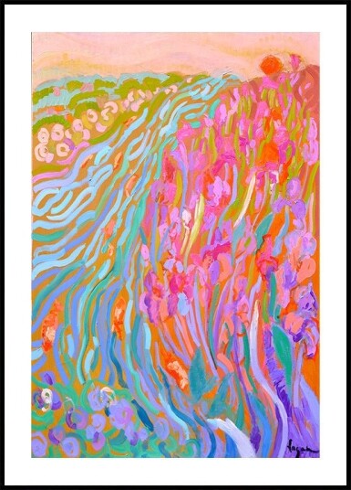 Nature Inspired Landscape Plakat / 40x50cm