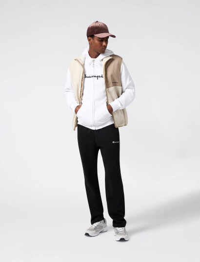 Champion Straight Hem Pants - Black - S Champion Straight Hem Pants - Black - S