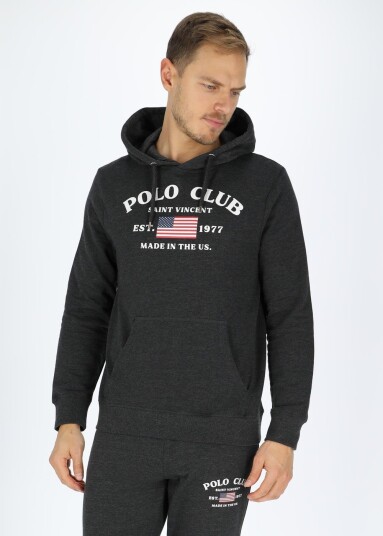 Saint Vincent Aspen Swe Dk Grey Melange S Hoodies