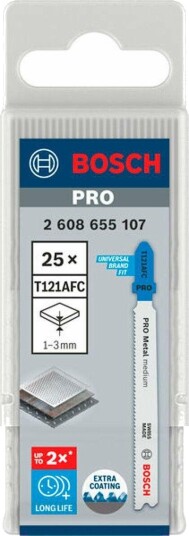 Bosch PRO Metal Medium stikksagblad - 92 mm - 25 pk