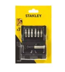 Stanley Sta60480-Xj, 6 Stykker, Flat, Phillips, Pozidriv, Pz1/2, Ph1/2, Flat 4.5/6.5, Sekskantet Stanley Sta60480-Xj, 6 Stykker, Flat, Phillips, Pozidriv, Pz1/2, Ph1/2, Flat 4.5/6.5, Sekskantet