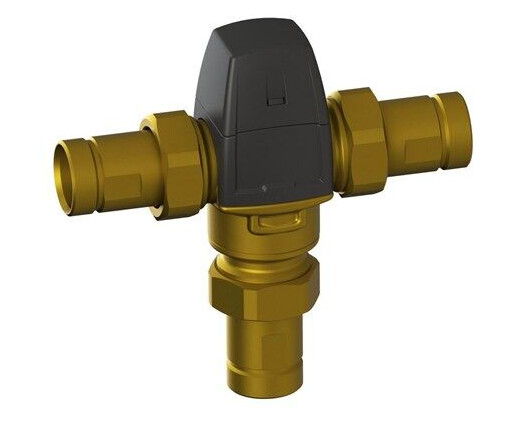 Broen Thermostatic mixing valve for body shower