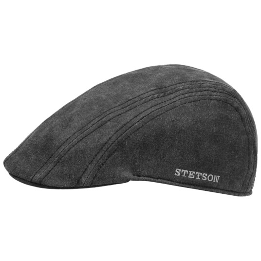 Stetson Old Cotton Ear Flaps M, Black