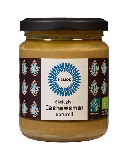 Helios Økologisk Cashewsmør Naturell 250g Helios Økologisk Cashewsmør Naturell 250g
