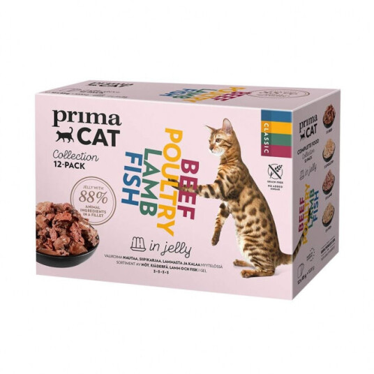 Primacat Classic Multipack I Jelly 12X85 G