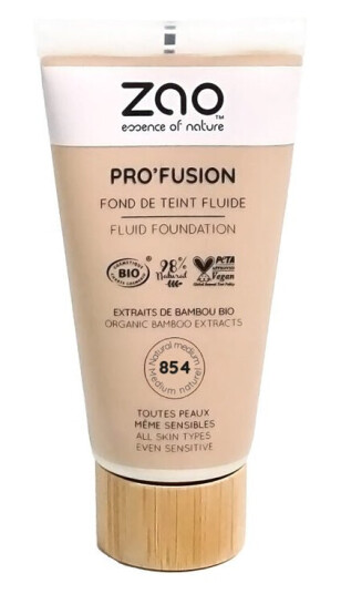 Zao Pro'Fusion Fluid Foundation 854 Natural Medium Zao Pro'Fusion Fluid Foundation 854 Natural Medium