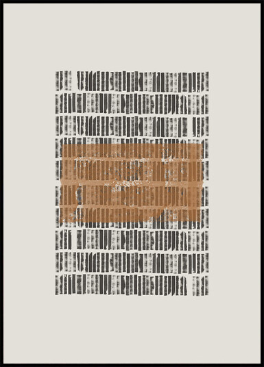 Pattern in Contrast Plakat Plakat / 21x30cm Pattern in Contrast Plakat Plakat / 21x30cm