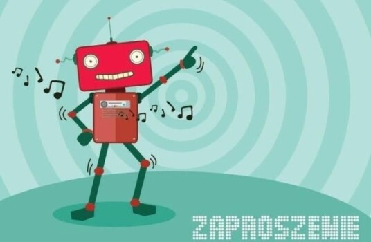 Kukartka Invitasjonskort Zz 061 Robot 5 Stk.