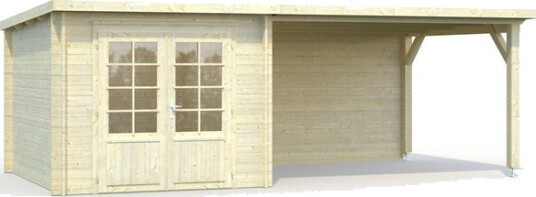 Palmako Hagestue ella 6,9+10,0 17,7m2 inkl overbygd terrasse 2koll