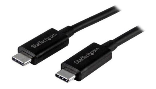 StarTech USB-C 3.1 Kabel 1m - 10Gbps Dataoverføring - Svart
