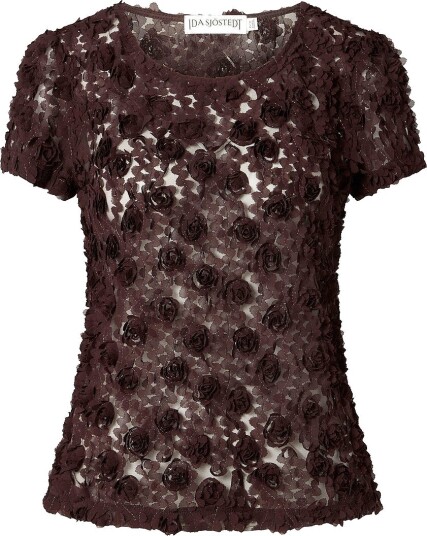 Ida Sjöstedt   Bluse Julie Top   Brun