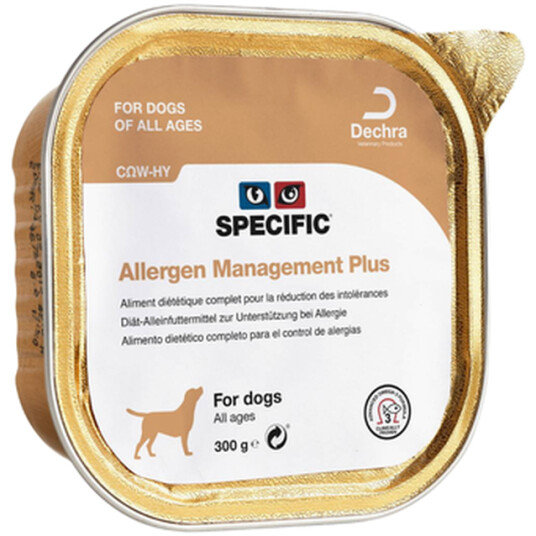 Specific Hypoallergenisk Hundemat COW-HY Allergy Management Plus 300 g x 6
