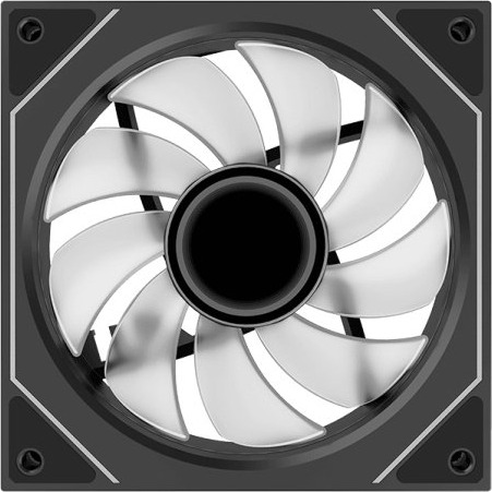 Xilence Gaming Series Xpf120u.Argb Vifte 12cm 500 Rpm 1800 Rpm Svart