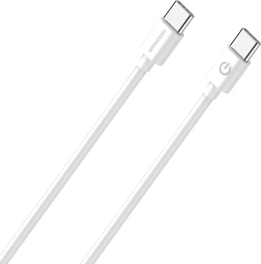Realpower 404306 1 M Usb C Usb C Usb 2.0 0,48 Gbit/S Hvit