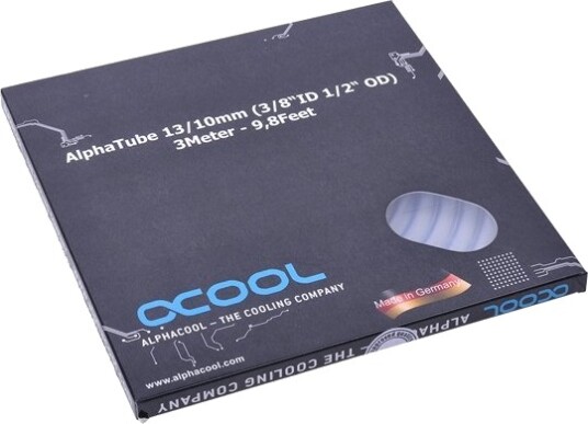 Alphacool Alphatube HF 13/10 PVC blå 18418 Alphacool Alphatube HF 13/10 PVC blå 18418