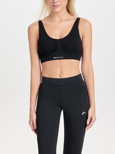 Only Play Mira Seamless Sports Bra - Black - S