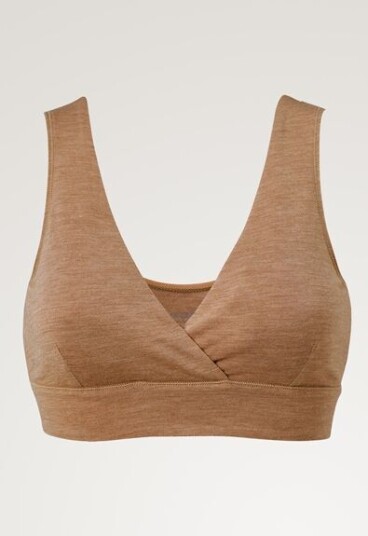 Boob Merino Ull-bh Brown Melange S Boob Merino Ull-bh Brown Melange S