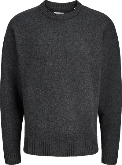Jack & Jones Jjesoho Ollie Knit Crew Neck Sn Grey XL Jack & Jones Jjesoho Ollie Knit Crew Neck Sn Grey XL