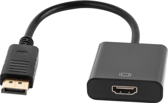 Av Adapter Lechpol Displayport Til Hdmi Svart Kom0850