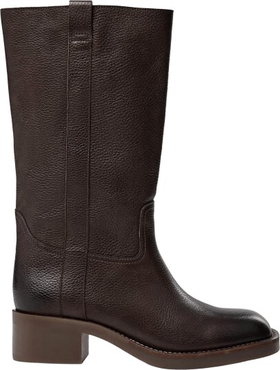 Sofie Schnoor Jolenesw Leather Boot   DARK BROWN   41