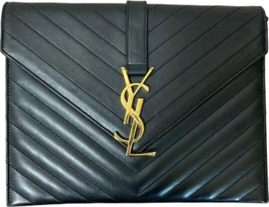 Yves Saint Laurent Vintage Dame Svart Yves Saint Laurent Vintage Dame Svart
