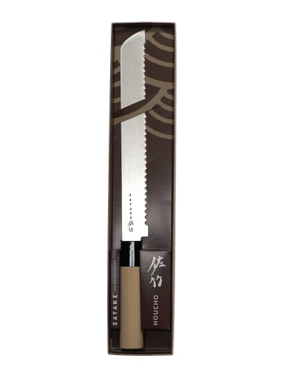Satake Houcho Breadknife 24 Cm Beige Satake BEIGE ONE SIZE