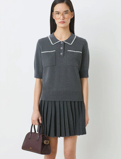 SUNCOO Paris Polka - Grey - S SUNCOO Paris Polka - Grey - S