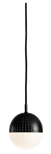 Woud Dot Taklampe Liten Sort/ Opal Woud Dot Taklampe Liten Sort/ Opal