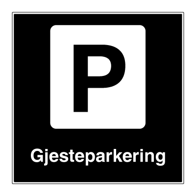 Jo Safety Gjesteparkering skilt Privatrettslig parkeringsskilt Privatrettslige 6309007 Jo Safety Gjesteparkering skilt Privatrettslig parkeringsskilt Privatrettslige 6309007