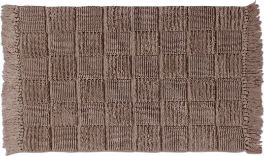 Baderomsmatte Duna brun Størrelse: 50 x 80 cm Baderomsmatte Duna brun Størrelse: 50 x 80 cm