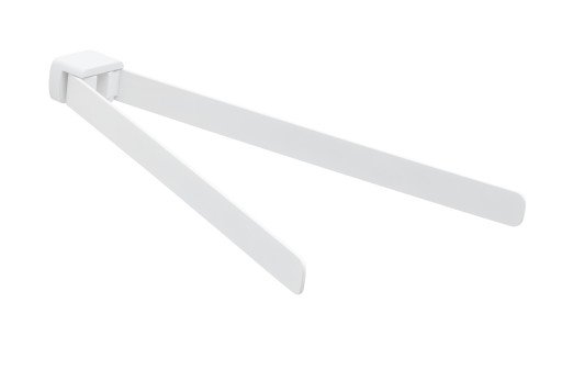 Hefe Piren håndkleholder, 35,9 cm, matt hvit Hefe Piren håndkleholder, 35,9 cm, matt hvit