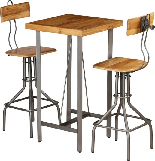 Barsett 3 deler gjenvunnet heltre teak