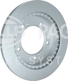 HELLA 8DB 355 016 881 Bremseklosser