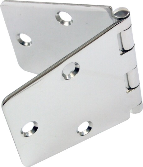 Hengsel syrefast polert 151 x 75 mm   blister