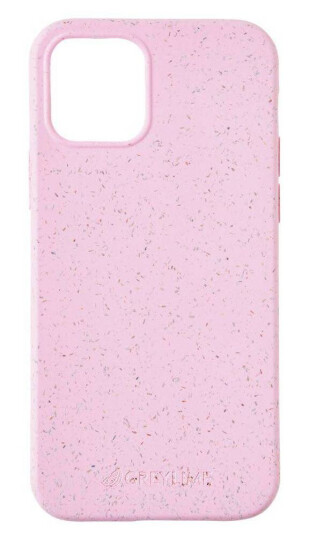 GreyLime iPhone 12/12 Pro Biodegradable Cover, Pink