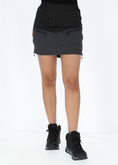 Swedemount Lofoten Stretch Skirt W Black/Charcoal 44 Korte Skjørt