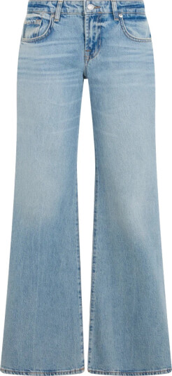 7 For All Mankind Dame Jeans Blå W27,