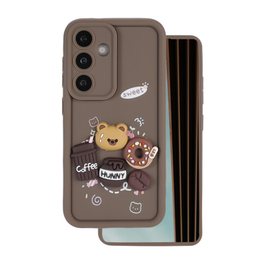 TFO Ultra Trendy 3D Deksel for Samsung Galaxy S25 FE Coffee