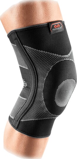 Knestøtte McDavid med 4-veis elastisitet og gel