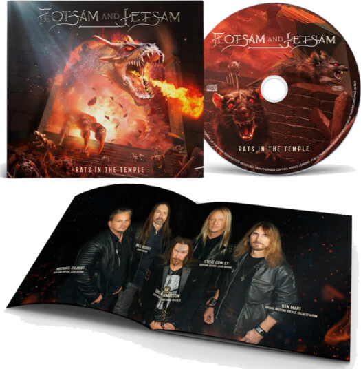 Flotsam And Jetsam Rats In The Temple CD