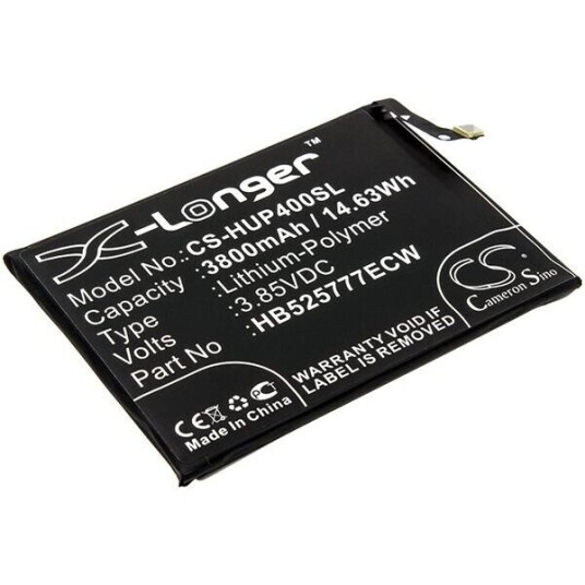 Huawei ANA-TN00 batteri (3800 mAh 3.85 V, Sort)