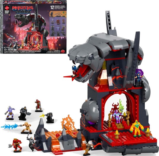 Mega Brick Shop Reptil Figur med Mønster (One Size)