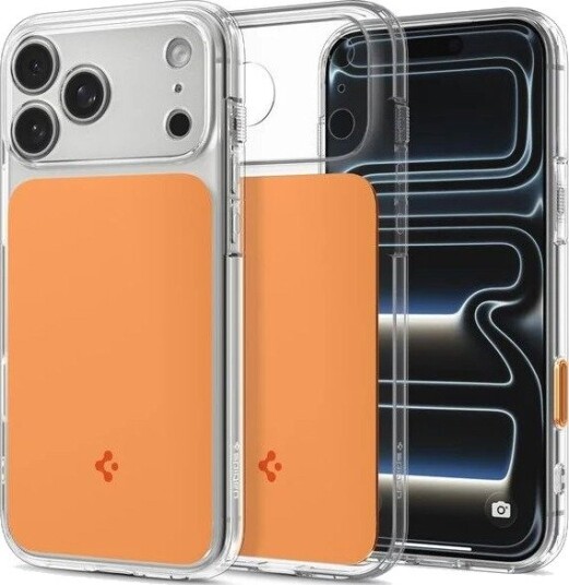 Spigen Ultra Hybrid T MagSafe - glossy orange - iPhone 18 Pro/17 Pro
