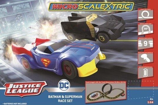 Scalextric 1/64 Justice League (Batteridrevet)