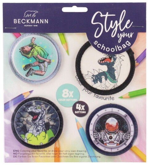 Beckmann Buttons Black Beckmann Buttons Black