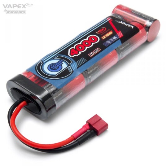 Vapex NiMH Battery 8,4V 4000mAh T-connector Vapex NiMH Battery 8,4V 4000mAh T-connector
