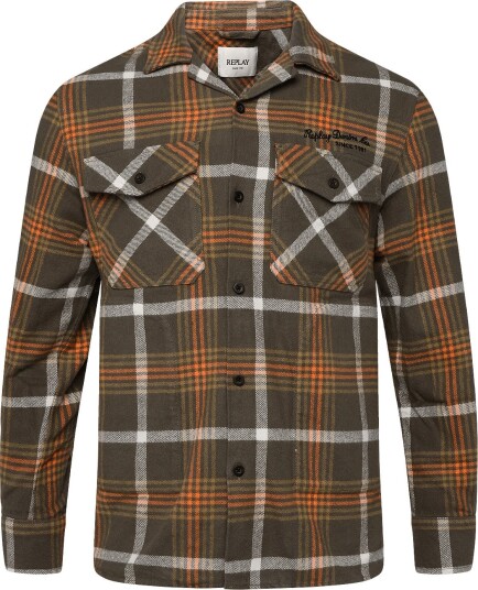 Replay Jacket Relaxed Regular Khaki green XL Replay Jacket Relaxed Regular Khaki green XL