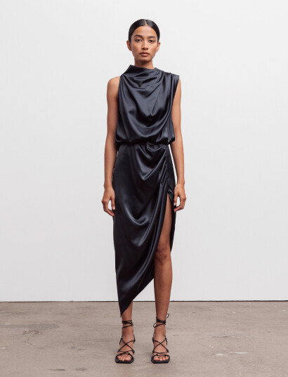 Ahlvar Gallery Tilda Dress - Navy - M Ahlvar Gallery Tilda Dress - Navy - M