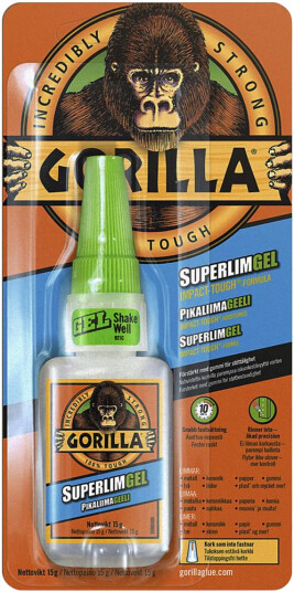 Gorilla Super Lim / Glue - Gel - 15 g.