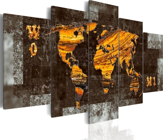 Bilde Hidden Treasure World Map 200x100 Artgeist sp. z o. o.